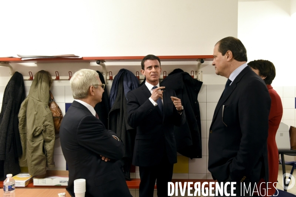 Meeting de Claude BARTOLONE en présence de Manuel VALLS