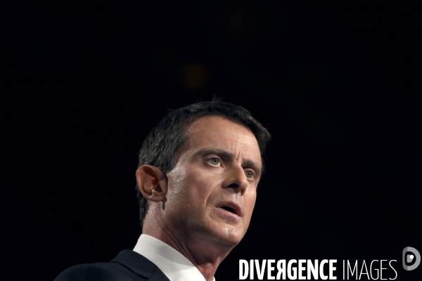 Meeting de Claude BARTOLONE en présence de Manuel VALLS