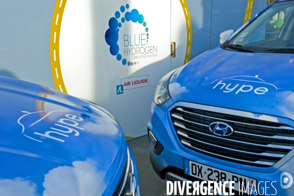 Premiere station de recharge d hydrogene pour taxis a Paris