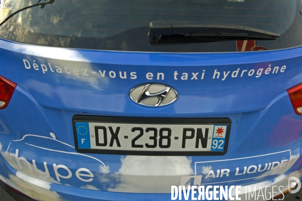 Premiere station de recharge d hydrogene pour taxis a Paris