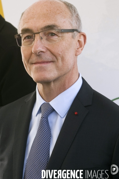 Portrait de Benoit Potier, pdg de la societe Air Liquide.