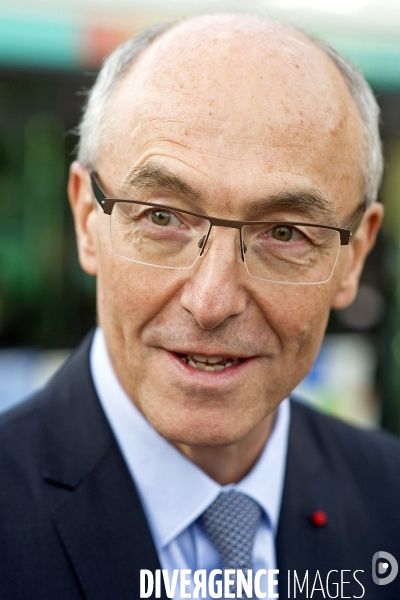 Portrait de Benoit Potier, pdg de la societe Air Liquide.