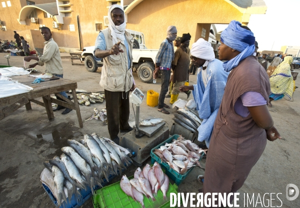 La plage des pecheurs de nouakchott