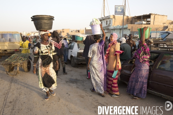 La plage des pecheurs de nouakchott