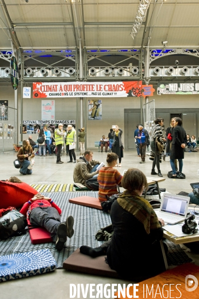 La Zone d action pour le climat, QG de la Coalition Climat 21 au Centquatre