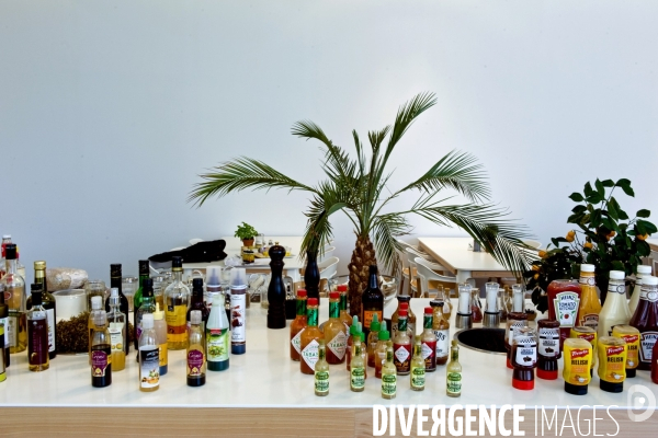 Au nouveau  siege de Coca-Cola France. Ses amenagements interieurs ont obtenu le certificat BREEAM Fit-Out Outstanding, une premiere mondiale.