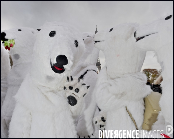 Manifestations à Paris pour le climat