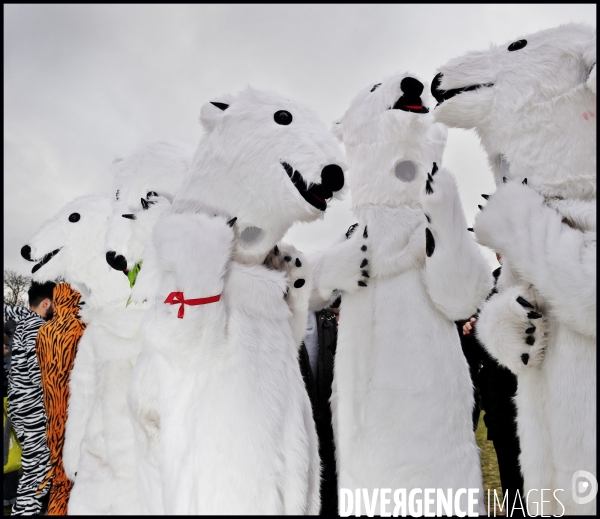 Manifestations à Paris pour le climat