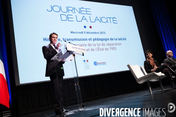 Journee de la Laicite, discours de M. Valls