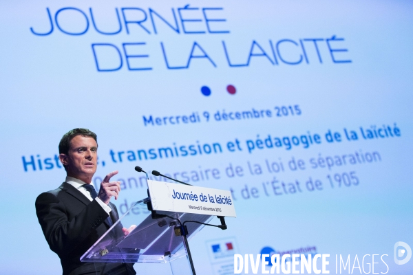 Journee de la Laicite, discours de M. Valls