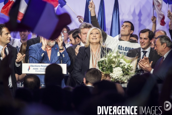 Salle Wagram-Meeting Front National- Régionales Décembre 2015