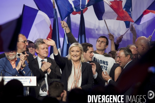 Salle Wagram-Meeting Front National- Régionales Décembre 2015
