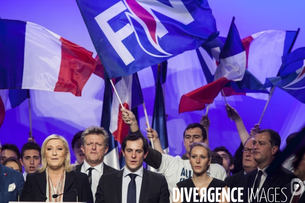 Salle Wagram-Meeting Front National- Régionales Décembre 2015