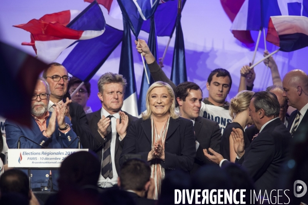 Salle Wagram-Meeting Front National- Régionales Décembre 2015