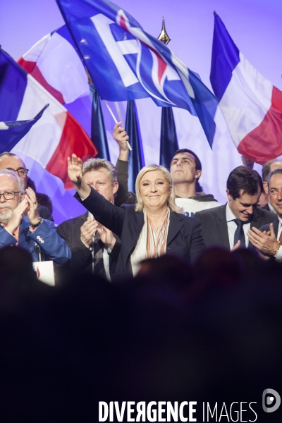 Salle Wagram-Meeting Front National- Régionales Décembre 2015