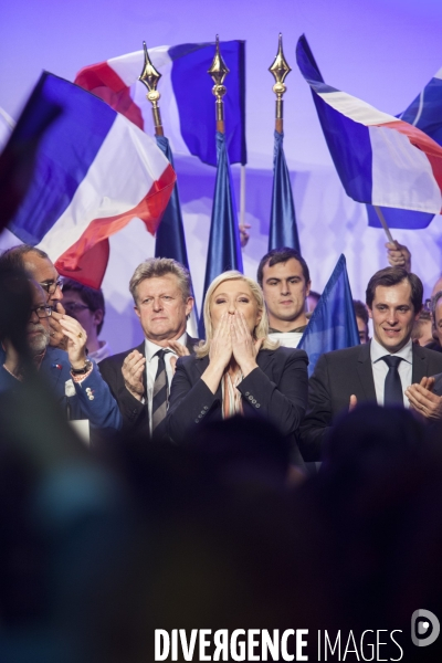 Salle Wagram-Meeting Front National- Régionales Décembre 2015