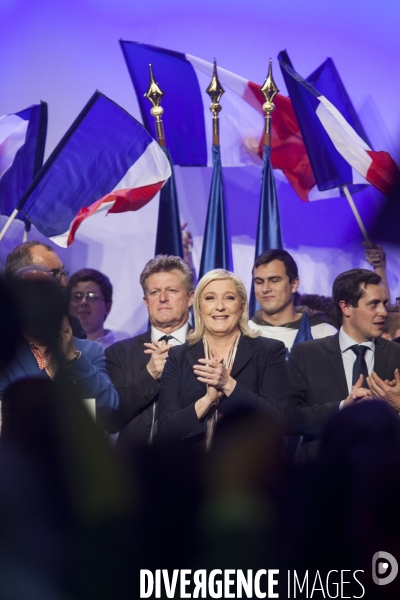 Salle Wagram-Meeting Front National- Régionales Décembre 2015