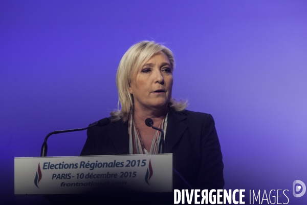 Salle Wagram-Meeting Front National- Régionales Décembre 2015