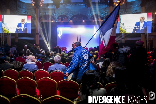Salle Wagram-Meeting Front National- Régionales Décembre 2015