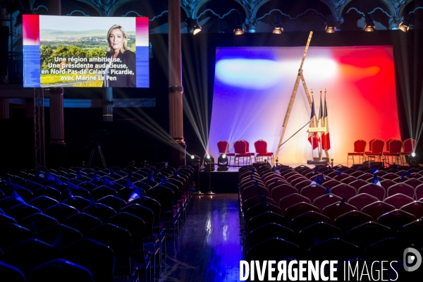 Salle Wagram-Meeting Front National- Régionales Décembre 2015