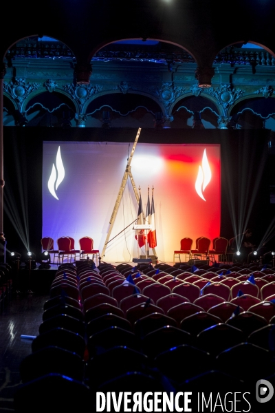 Salle Wagram-Meeting Front National- Régionales Décembre 2015