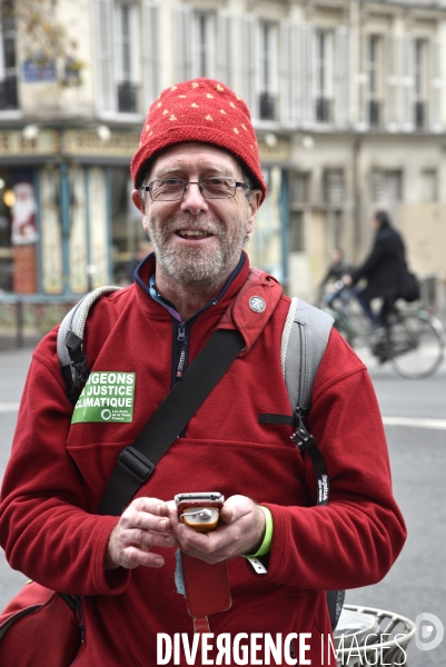 COP21 Climate Justice Peace geolocalisation dans Paris