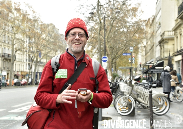 COP21 Climate Justice Peace geolocalisation dans Paris