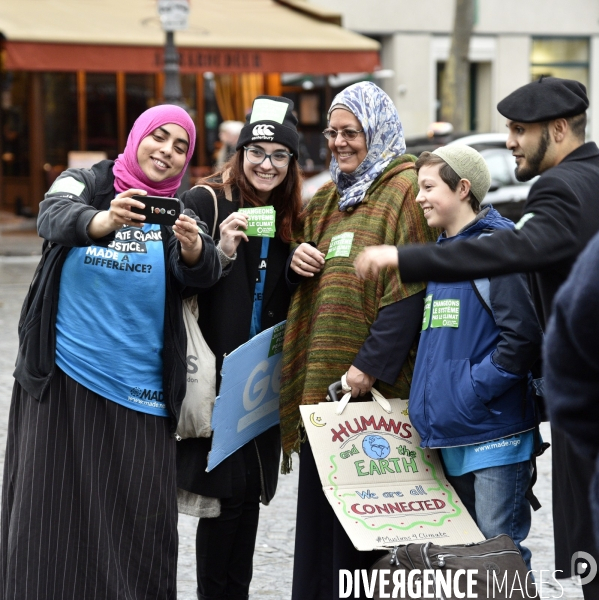 COP21 Climate Justice Peace geolocalisation dans Paris