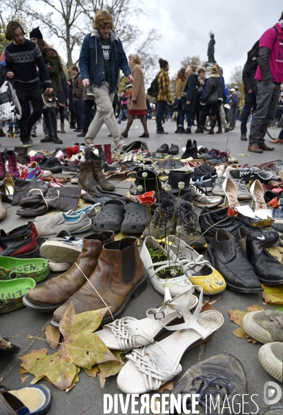 COP21 Climate Justice Peace geolocalisation dans Paris