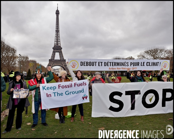 Manifestations à Paris pour le climat