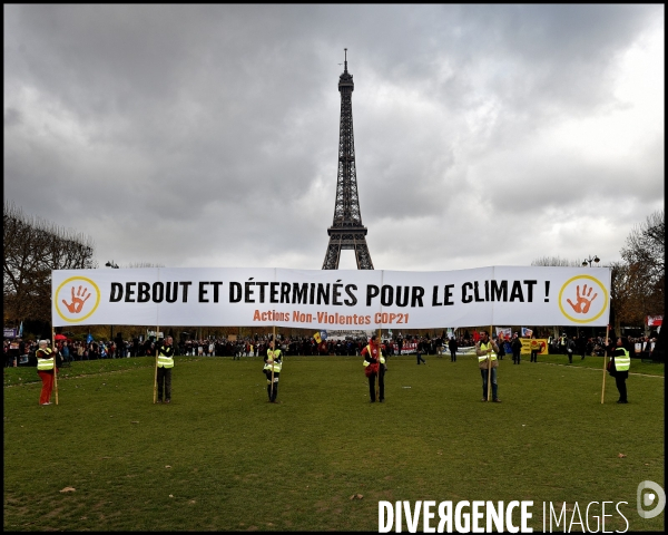 Manifestations à Paris pour le climat