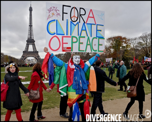 Manifestations à Paris pour le climat