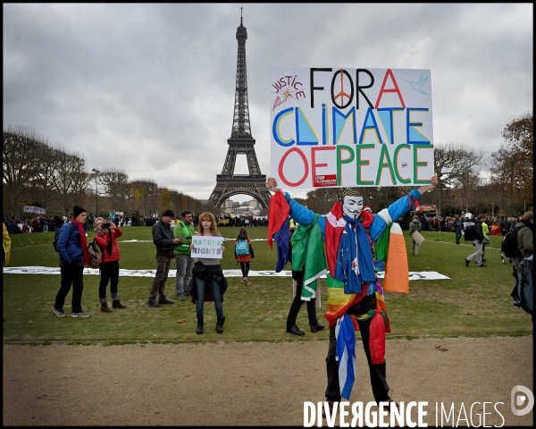 Manifestations à Paris pour le climat