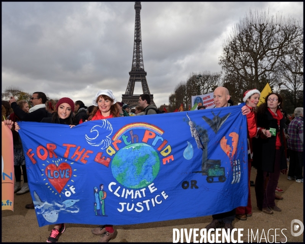 Manifestations à Paris pour le climat