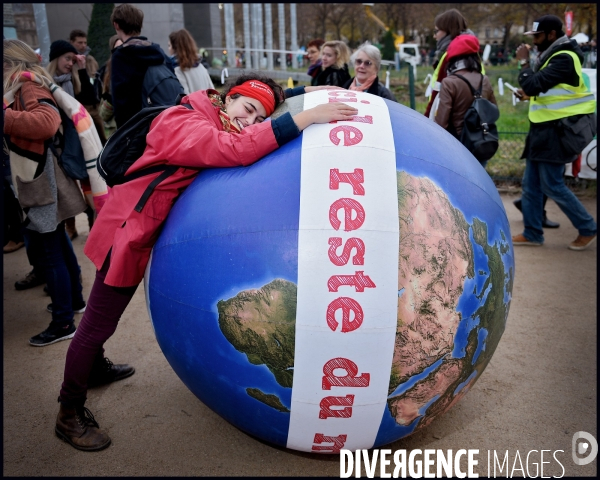 Manifestations à Paris pour le climat