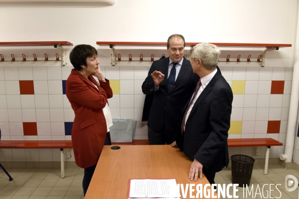 Meeting de Claude BARTOLONE en présence de Manuel VALLS