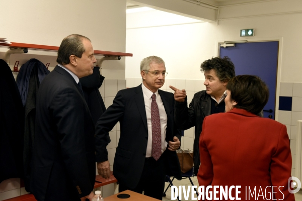 Meeting de Claude BARTOLONE en présence de Manuel VALLS