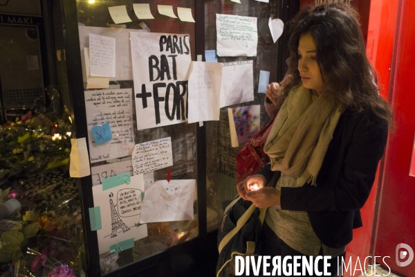 Attentats 13 Novembre  2015: Les jours d après - Hommages et recueillements