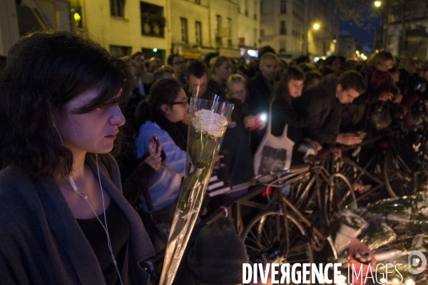 Attentats 13 Novembre  2015: Les jours d après - Hommages et recueillements