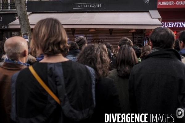 Attentats 13 Novembre  2015: Les jours d après - Hommages et recueillements