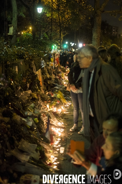 Attentats 13 Novembre  2015: Les jours d après - Hommages et recueillements