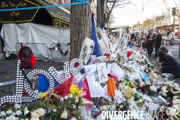 Attentats 13 Novembre  2015: Les jours d après - Hommages et recueillements