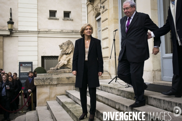 V. Pecresse, presidente de la region  Ile de France.