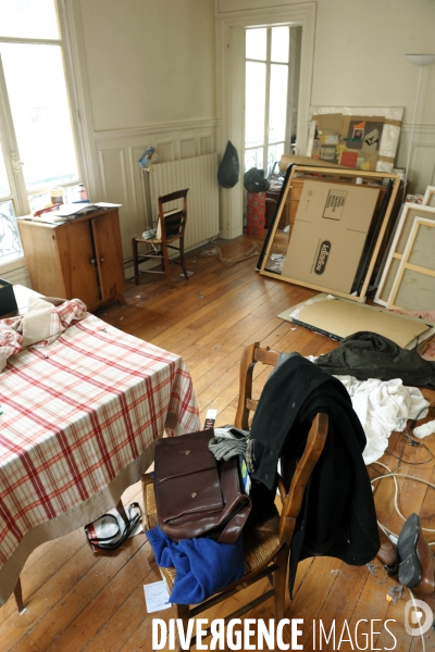 Illustration Decembre2015.Demenagement d un appartement parisien