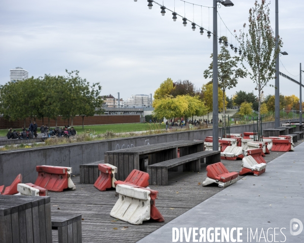 Paris Nord, rue d Aubervilliers dispositif anti-personnel