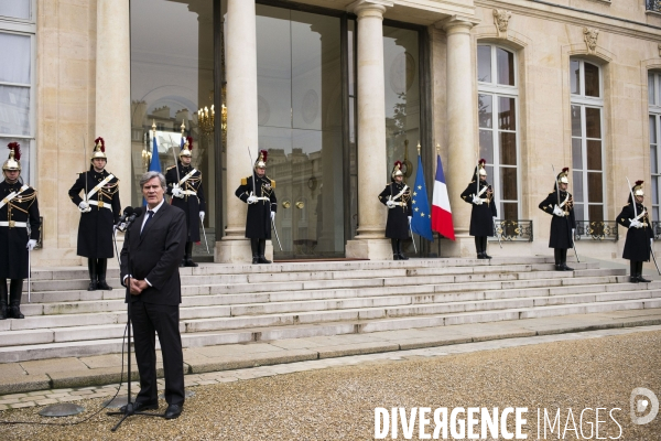 Elysee : 1er conseil des ministres 2016