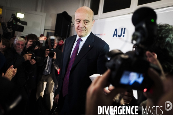 Inauguration du QG d Alain Juppe