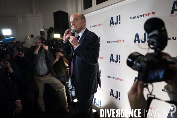 Inauguration du QG d Alain Juppe