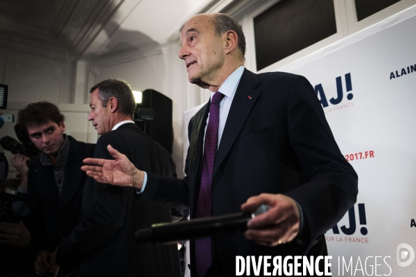 Inauguration du QG d Alain Juppe