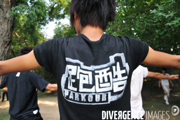 Le Parkour à Pékin - Parkour in Beijing